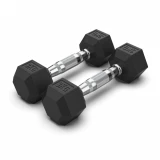 Гантель 3 кг гексагональная VictoryFit VF-H030 обрезиненная Гантель 3 кг гексагональная VictoryFit VF-H030 обрезиненная