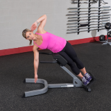 Гиперэкстензия спины Body-Solid GHYP345 (наклон 45°)