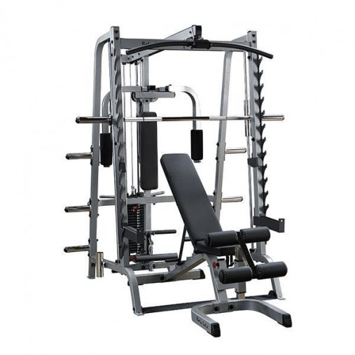 Силовой комплекс на базе 348 машины Смита Body-Solid GS348QP4 (без встроенного стека 90кг) Силовой комплекс на базе 348 машины Смита Body-Solid GS348QP4 (без встроенного стека 90кг)
