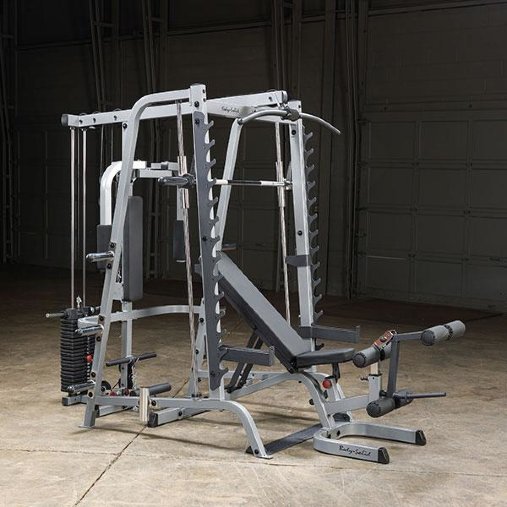 Силовой комплекс на базе 348 машины Смита Body-Solid GS348QP4 (без встроенного стека 90кг) Силовой комплекс на базе 348 машины Смита Body-Solid GS348QP4 (без встроенного стека 90кг)