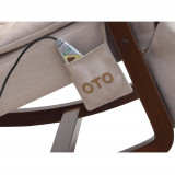 OTO Grand Life OT2007 Серый Массажное кресло-качалка