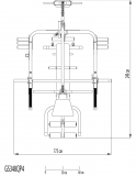 Машина Смита Body-Solid GS348B наклонная
