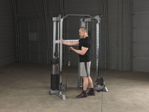 Кроссовер угловой Body-Solid GDCC210 - Компактная сдвоенная блочная стойка с двумя стеками по 72,5 кг Кроссовер угловой Body-Solid GDCC210 - Компактная сдвоенная блочная стойка с двумя стеками по 72,5 кг