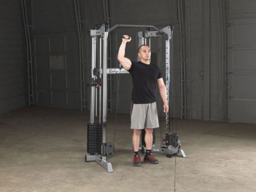 Кроссовер угловой Body-Solid GDCC210 - Компактная сдвоенная блочная стойка с двумя стеками по 72,5 кг Кроссовер угловой Body-Solid GDCC210 - Компактная сдвоенная блочная стойка с двумя стеками по 72,5 кг