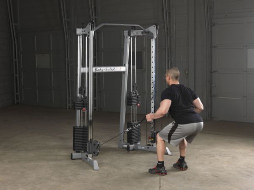 Кроссовер угловой Body-Solid GDCC210 - Компактная сдвоенная блочная стойка с двумя стеками по 72,5 кг Кроссовер угловой Body-Solid GDCC210 - Компактная сдвоенная блочная стойка с двумя стеками по 72,5 кг