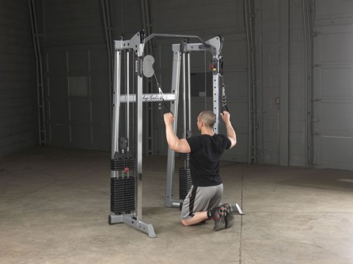 Кроссовер угловой Body-Solid GDCC210 - Компактная сдвоенная блочная стойка с двумя стеками по 72,5 кг Кроссовер угловой Body-Solid GDCC210 - Компактная сдвоенная блочная стойка с двумя стеками по 72,5 кг