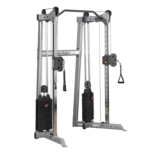 Компактная сдвоенная блочная стойка / Кроссовер угловой Body-Solid GDCC210 Компактная сдвоенная блочная стойка / Кроссовер угловой Body-Solid GDCC210