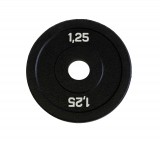 Диск бамперный 1,25 кг черный Original Fit.Tools ф50 мм Диск бамперный 1,25 кг черный Original Fit.Tools ф50 мм