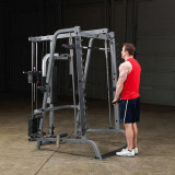 Машина Смита Body Solid GS348Q с тягой и стеком 90 кг Машина Смита Body Solid GS348Q с тягой и стеком 90 кг