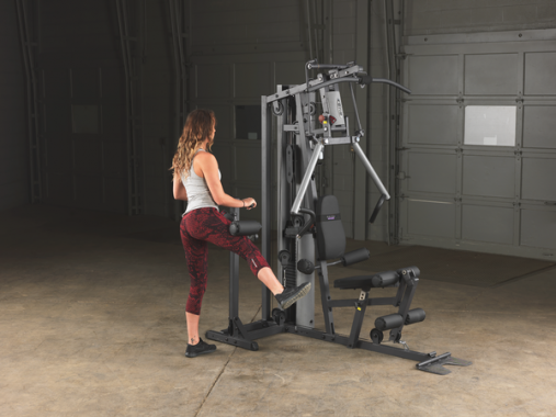 Силовой центр мультистанция Body-Solid G2B со стеком 73 кг и опцией Multi-Hip для проработки бедер, голеней и ягодиц Силовой центр мультистанция Body-Solid G2B со стеком 73 кг и опцией Multi-Hip для проработки бедер, голеней и ягодиц