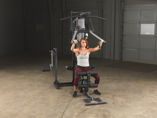 Силовой центр мультистанция Body-Solid G2B со стеком 73 кг и опцией Multi-Hip для проработки бедер, голеней и ягодиц Силовой центр мультистанция Body-Solid G2B со стеком 73 кг и опцией Multi-Hip для проработки бедер, голеней и ягодиц