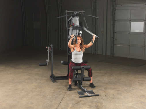 Силовой центр мультистанция Body-Solid G2B со стеком 73 кг и опцией Multi-Hip для проработки бедер, голеней и ягодиц Силовой центр мультистанция Body-Solid G2B со стеком 73 кг и опцией Multi-Hip для проработки бедер, голеней и ягодиц