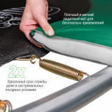 Батут UNIX line 14 ft (4.27 м) SUPREME GAME (green)
