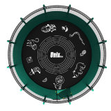 Батут UNIX line 16 ft (4.88 м) SUPREME GAME (green)