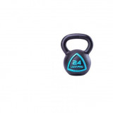 Чугунная гиря LIVEPRO Solid Cast Iron Kettlebell 12 кг, черный/синий Чугунная гиря LIVEPRO Solid Cast Iron Kettlebell 12 кг, черный/синий