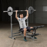 Body-Solid GDIB46L Универсальная скамья для жима с керлом для ног