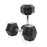 Гантель 20 кг гексагональная VictoryFit VF-H200 обрезиненная Гантель 20 кг гексагональная VictoryFit VF-H200 обрезиненная