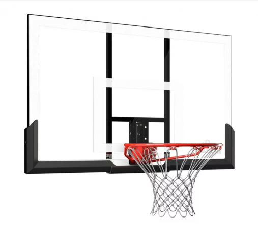 Баскетбольный щит Spalding NBA 60" Acrylic 791836CN материал акрил, с кольцом в комплекте