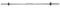 1250-30bj.jpg Гриф для штанги прямой Weidernut MB ф26 мм, L=1250 мм, 5.8кг