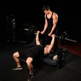 Скамья-стойка домкратная для жима лежа со страховочными упорами DHZ Olimpic Bench A3146