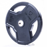 Обрезиненный диск LIVEPRO Premium Rubber 1,25 кг, черный Обрезиненный диск LIVEPRO Premium Rubber 1,25 кг, черный
