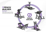 Приседание с поясом серии Peach Builder PB312